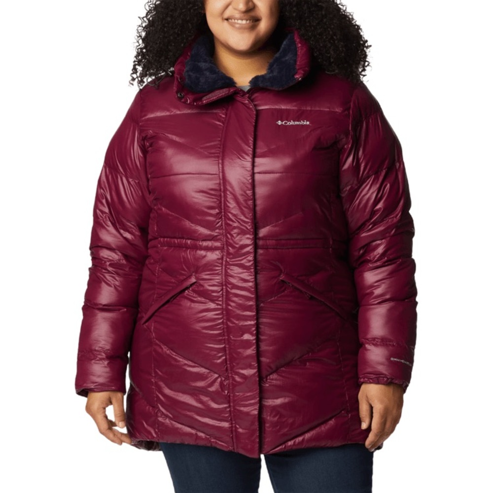 Columbia Women's Burgundy Puffer Jacket
